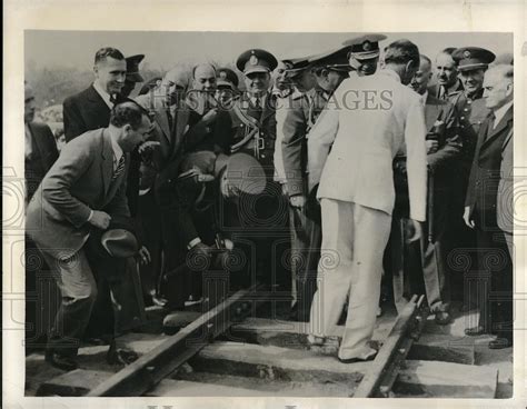 Argentine And Bolivian Presidents Meet At Border 1942 Vintage Press Photo Print - Historic Images