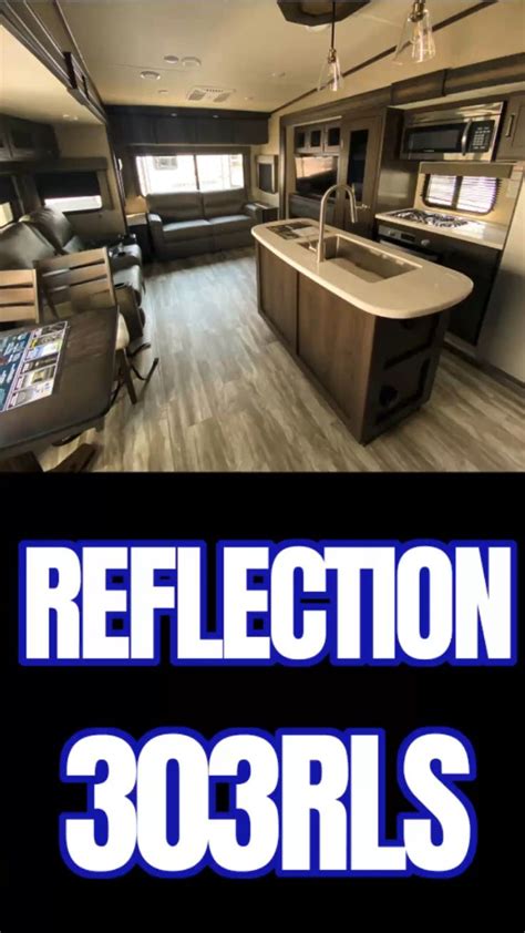 Reflections 303RLS rear living floor plan | Van life diy, Van home, Adventure trailers