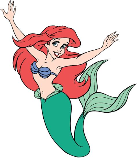 Mermaid Ariel Clip Art | Disney Clip Art Galore