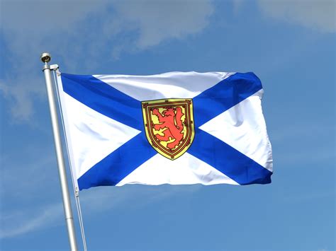 Provincial Flag of Nova Scotia, Canada | Nova scotia canada, Nova scotia, O canada