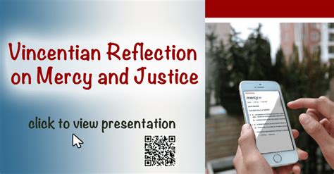 Vincentian Reflection on Mercy and Justice - VinFormation