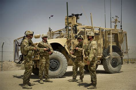 Royal Australian Air Force Airfield Defence Guards at Kandahar Air Field in Afghanistan ...