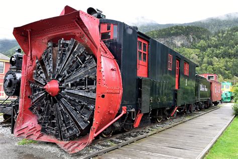 Rotary Snowplow #1 in Skagway, Alaska - Encircle Photos