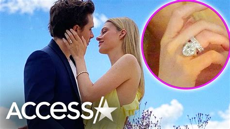 Nicola Peltz Flashes MASSIVE NEW Rings From Brooklyn Beckham - YouTube