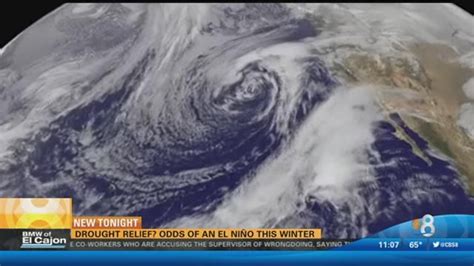 Drought relief? The odds of an El Nino | cbs8.com