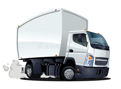 a white truck is shown on a white background