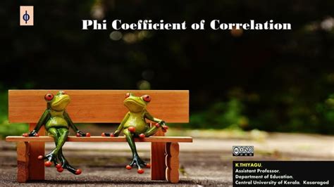 Phi Coefficient of Correlation - Thiyagu | PPT