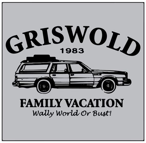 National Lampoon's Griswold Family Vacation Wally World or Bust! Graphic Tee | Family vacation ...