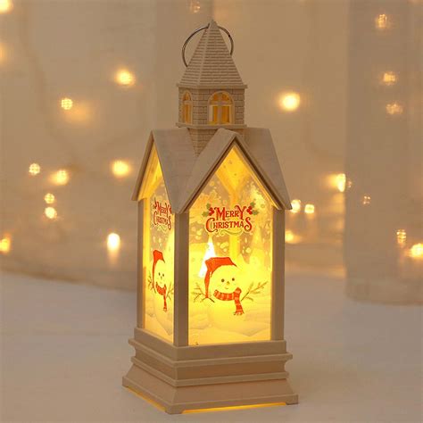 XMMSWDLA Mini Lantern with Flickering Led Candles , Gold Vintage ...