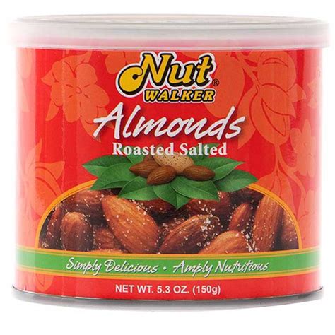 Almendras Nut Walker Saladas y Asadas en Seco, 5.3 oz – almacen.do