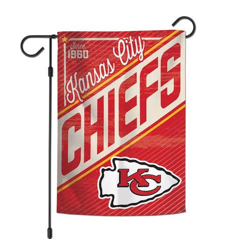 Kansas City Chiefs WinCraft 2-Sided 12'' x 18'' Garden Flag