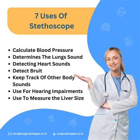 7 Uses Of Stethoscope - Surgicalshoppe