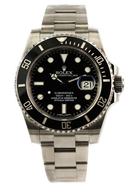 Rolex Oyster Perpetual Submariner on Steel Oyster Bracelet