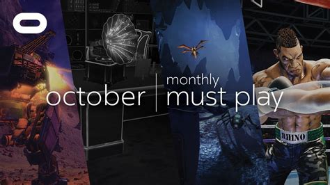 Monthly Must Play: October | Best VR Games | Oculus Rift - YouTube