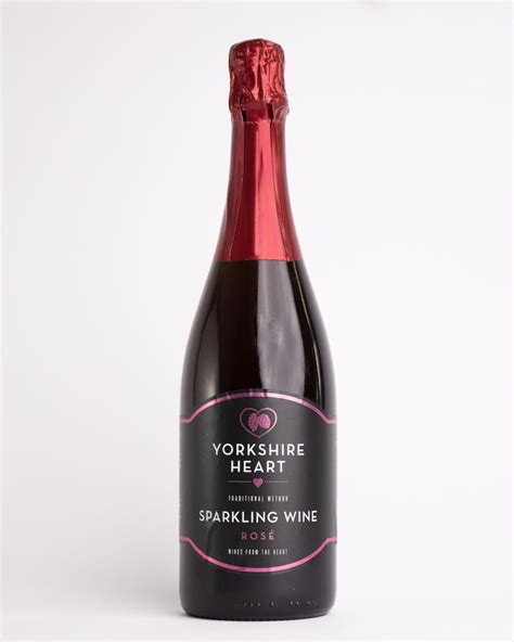 Sparkling Rosé Wine - Yorkshire Heart