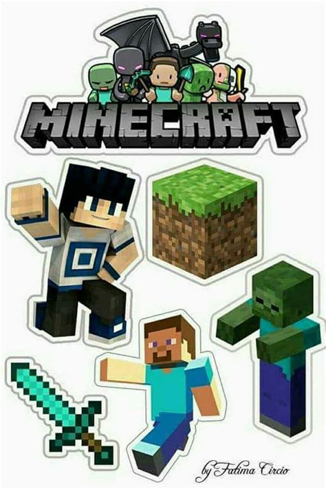 Pin em Minecraft para imprimir