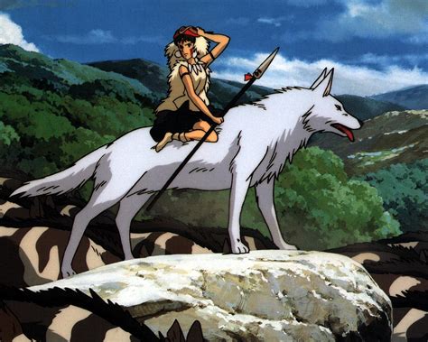 Princess Mononoke: San and a Wolf God - Minitokyo