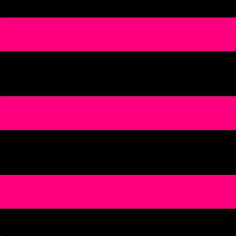 Deep Pink and Black horizontal lines and stripes seamless tileable 22hxys