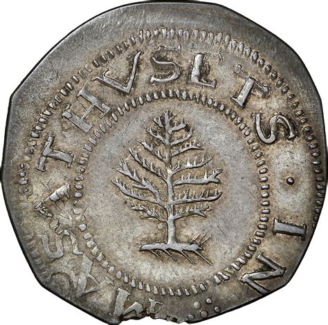 1652 PINE TREE SHILLING NGC MS 65 | eBay