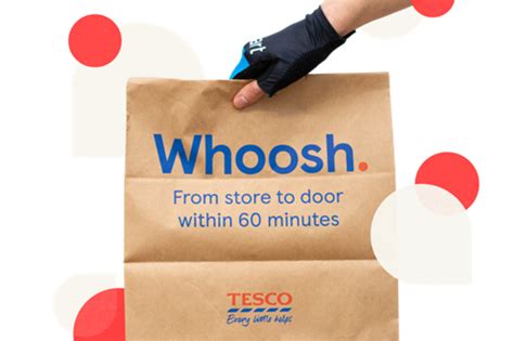 Most Tesco Whoosh orders arrive within 30 minutes, figures show | News ...