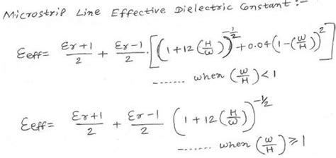 Microstrip line impedance calculator | converters and calculators