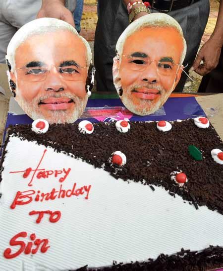 #ModiBirthday: 8 unseen birthday cakes for PM Narendra Modi