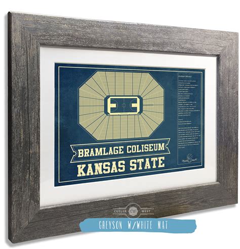 Kansas State Wildcats Bramlage Coliseum Seating Chart | Etsy