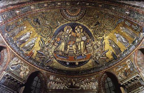 Mosaics in Santa Maria Maggiore, Rome (completed 1296)