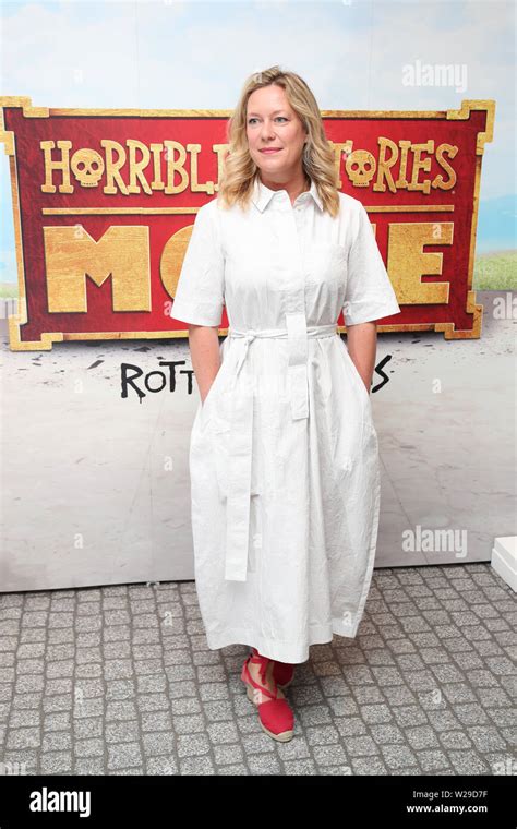 Anna Crilly attending the premiere of Horrible Histories The Movie ...