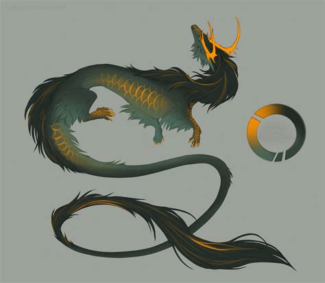 Lung Dragon | Design Commission by Haskiens on DeviantArt