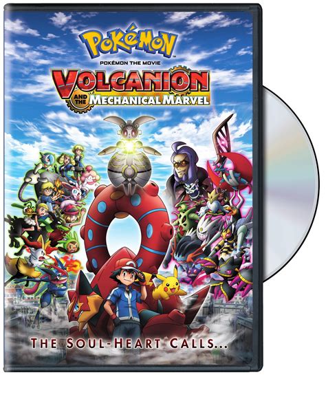 Pokemon Movie 19 Volcanion and the Mechanical Marvel DVD