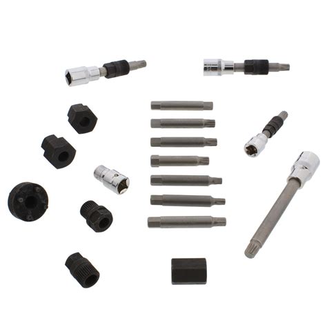 Alternator Pulley Decoupler 18pc Socket Set – Pulley Removal Tool Kit