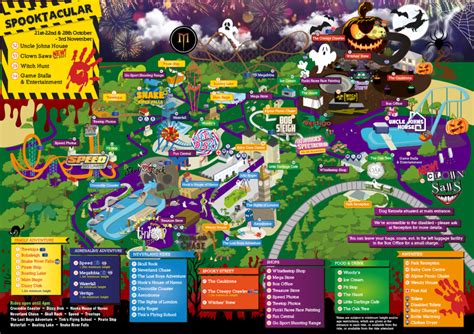 Park Map | Getting Around | Oakwood Theme Park