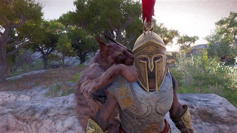 Aw he wanted to get in the picture. (AC Odyssey) : r/gaming