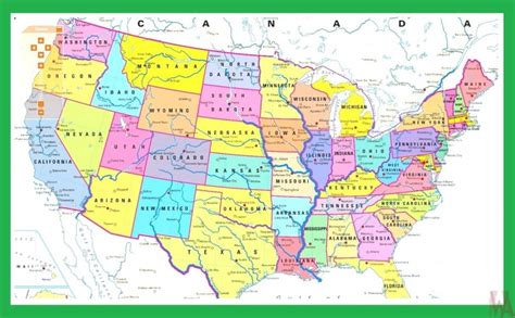 Interactive Region Map of USA | US Map | WhatsAnswer