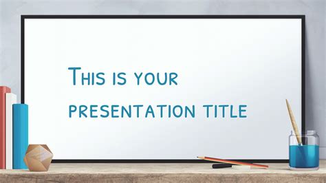 Template PowerPoint Tema Pendidikan - Gawe CV