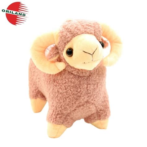 Soft Pink Stuffed Animal Goat Toy Cute Sheep Plush Toy Doll Gift - Buy ...