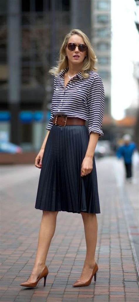 business casual skirt Work outfits - Business casual skirt #business ...