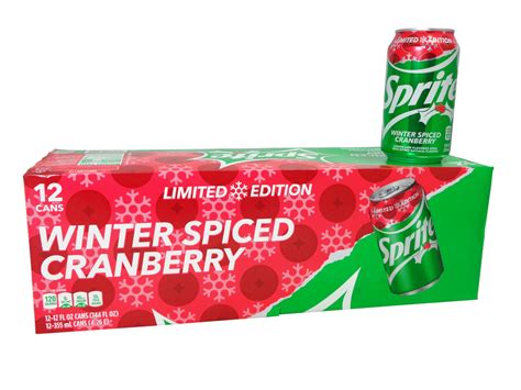 FRESH 12 Pk Sprite Spiced Cranberry - Soda Emporium