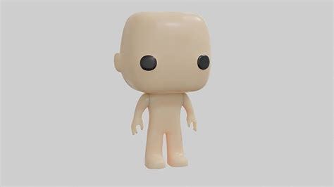 Funko Pop base 3D model | CGTrader