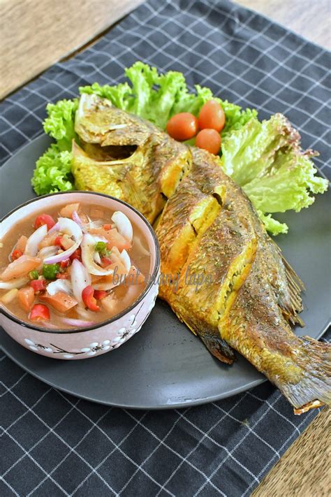 Ikan Bakar Dengan Air Asam Kerisik Yang Super Sedap - Buat Orang Lapo