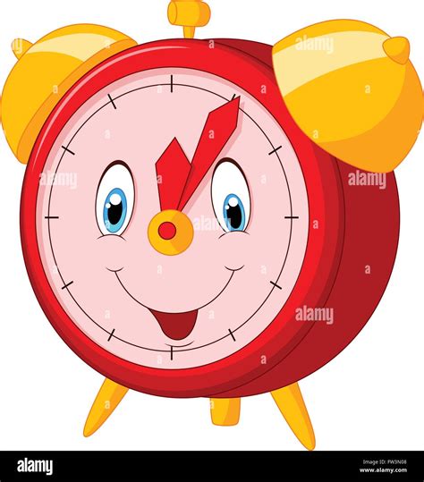 Cartoon happy clock Stock Vector Image & Art - Alamy