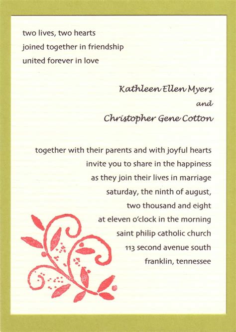 Second Wedding Invitation Wording Wedding Wedding Gift Ideas For Second ...