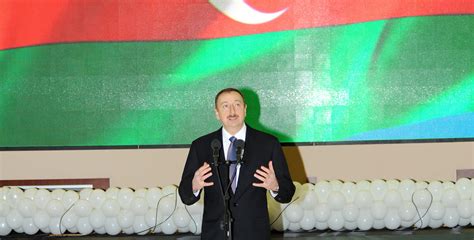 Speech by Ilham Aliyev at the opening of the Sumgayit Olympic Sports ...