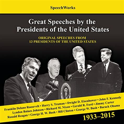 Amazon.com: Great Speeches by the Presidents of the United States, 1933 ...