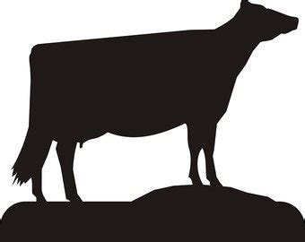 Dairy Cow Silhouette at GetDrawings | Free download