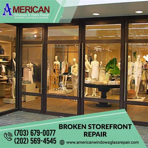 Broken storefront glass repair | Storefront glass, Glass repair, Repair