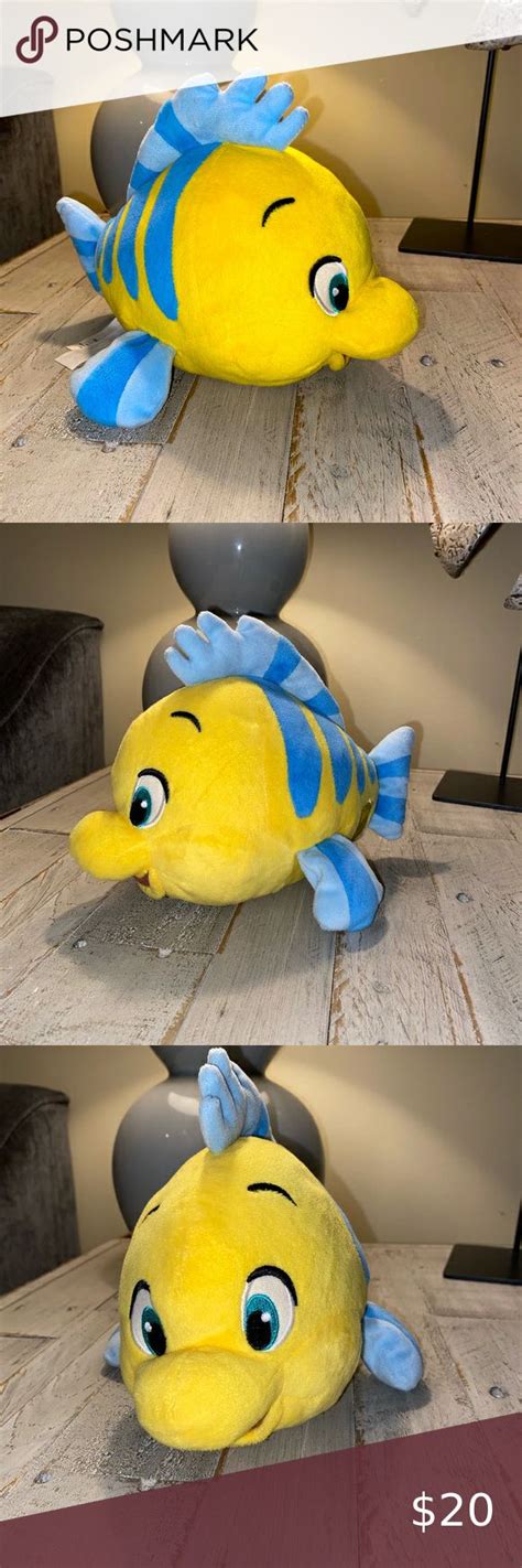 Flounder Plush The Little Mermaid Toy Soft | Little mermaid toys, The little mermaid, Mermaid