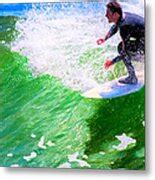 Just Surf - Santa Cruz California Surfing Canvas Print / Canvas Art by ...