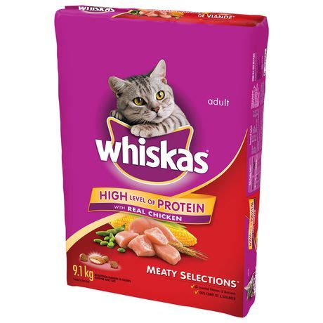 Whiskas Meaty Selections with Real Chicken, Dry CAT Food | Walmart Canada